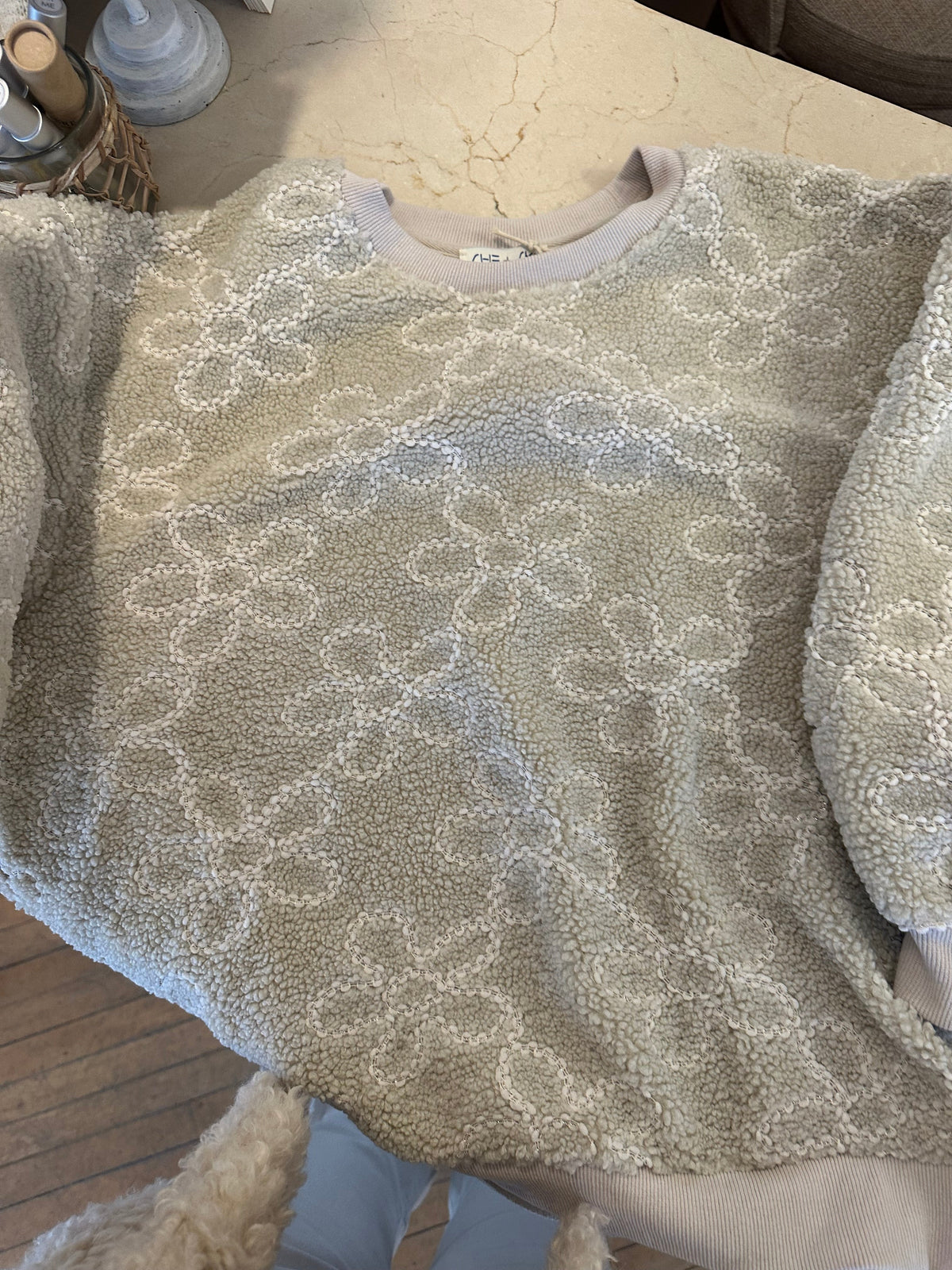 Snowfall Bloom Sherpa Pullover ?