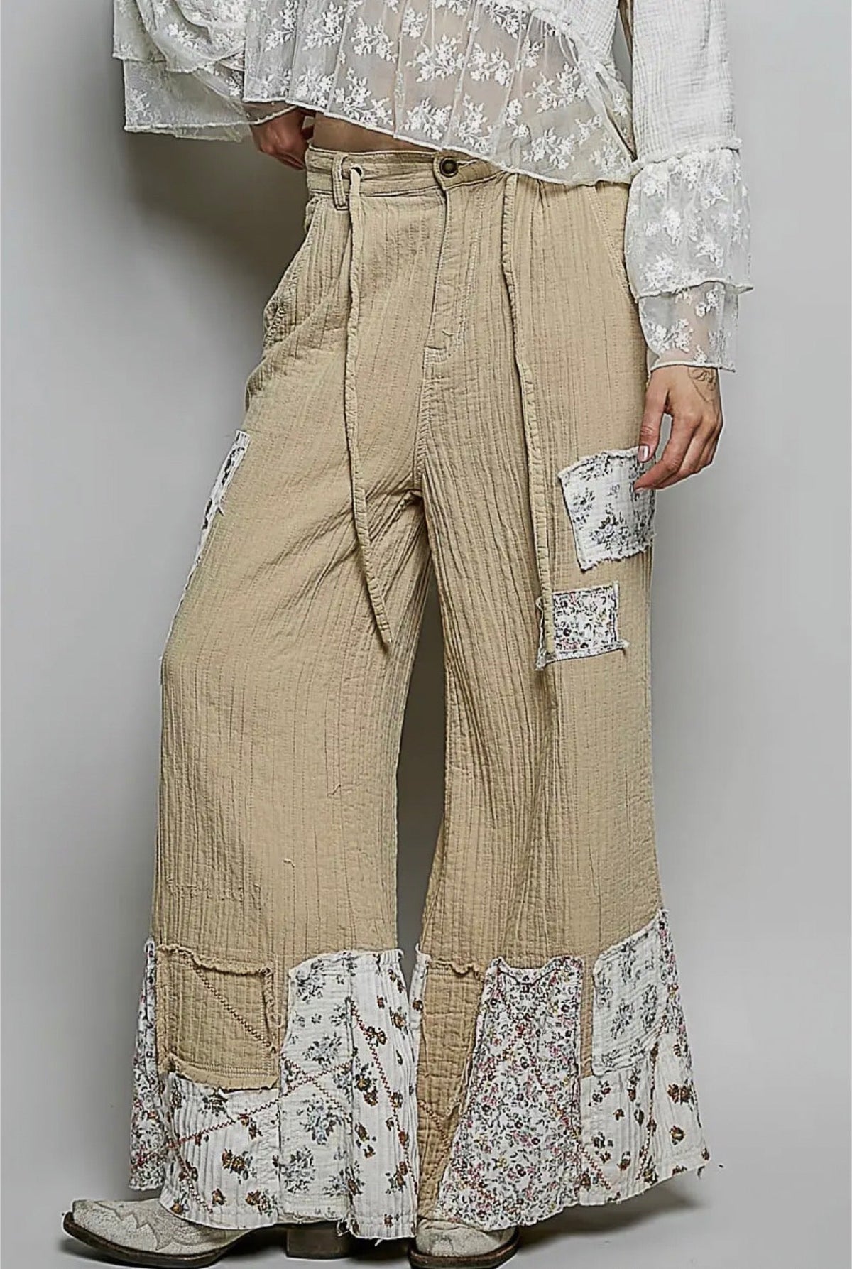 Wildflower Patch Wide Leg Pants