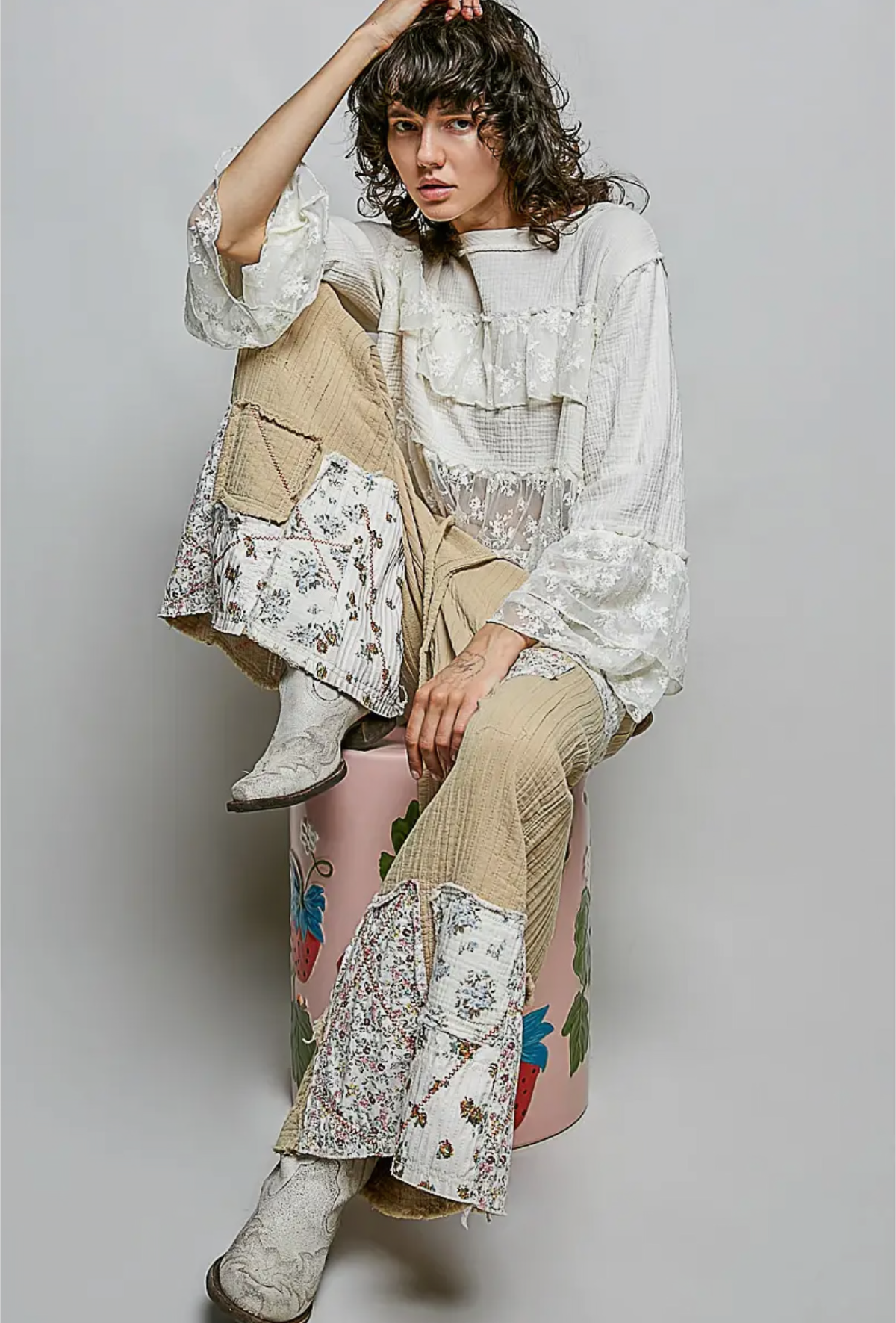 Wildflower Patch Wide Leg Pants