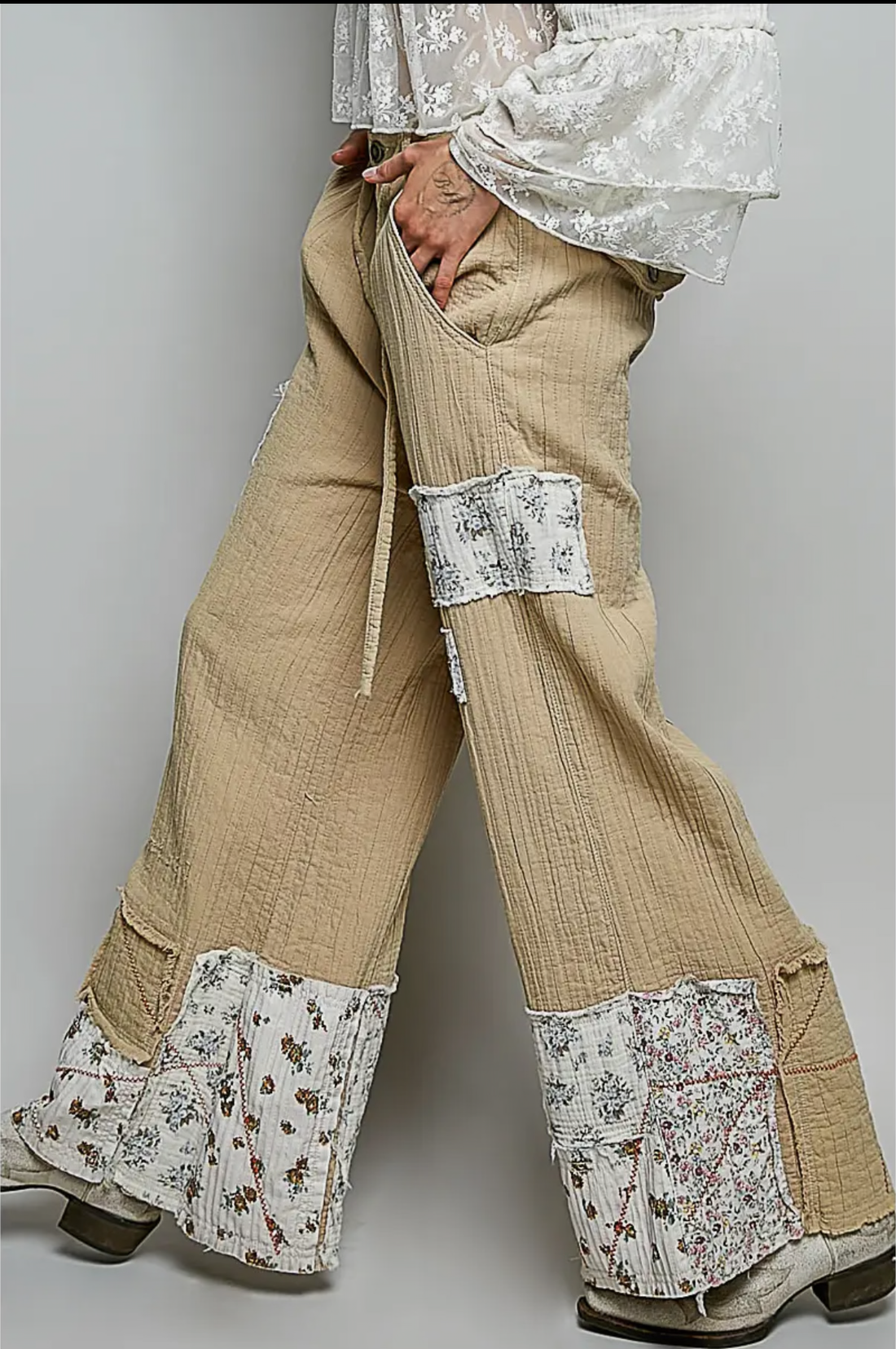 Wildflower Patch Wide Leg Pants