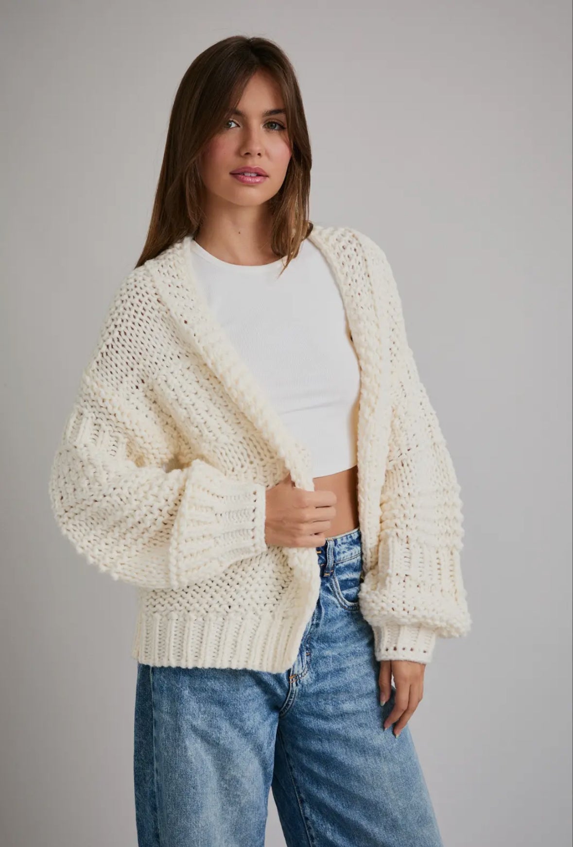 Oversized Sweater Cardigan