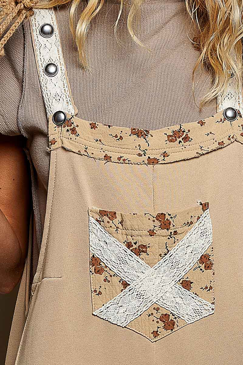 Boho Patchwork Wide-Leg Jumpsuit